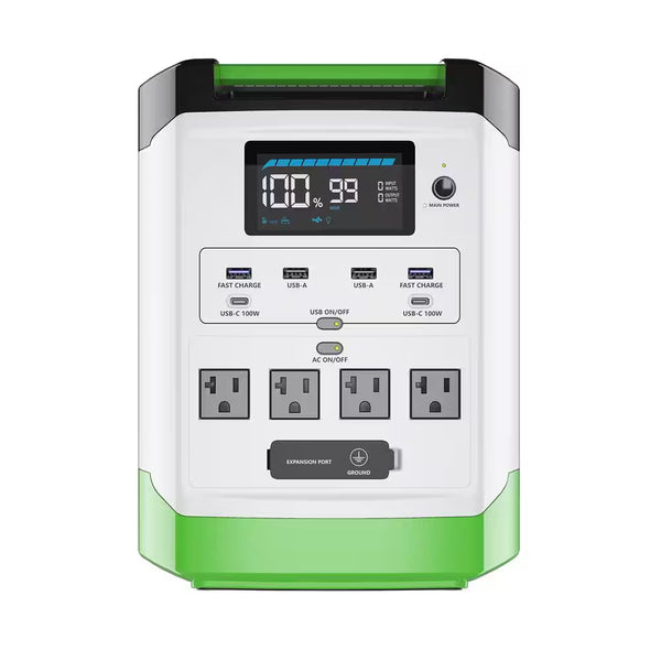 3600W Running/7200W Peakl Push Button Start Lithium Solar Generator Platinum